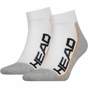 Head PERFORMANCE QUARTER 2PACK Șosete unisex, gri, mărime imagine