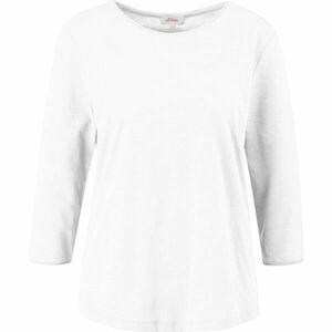 s.Oliver RL JERSEY TOP NOOS Tricou, alb, mărime imagine