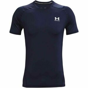 Under Armour HG ARMOUR FITTED SS Tricou cu mâneci scurte bărbați, albastru închis, mărime imagine