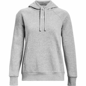 Under Armour RIVAL FLEECE HOODIE Hanorac damă, gri, mărime imagine