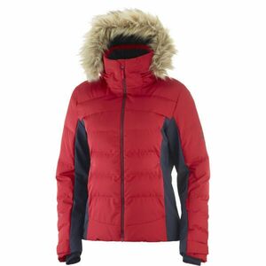 Salomon STORMCOZY JACKET W Geacă ski damă, roșu, mărime imagine