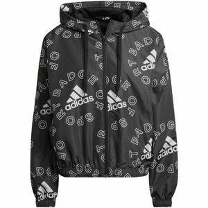 adidas BLUV Q1 WB Geacă de vânt pentru femei, negru, mărime imagine