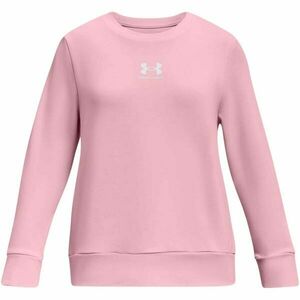 Under Armour RIVAL TERRY Hanorac pentru fete, roz, mărime imagine