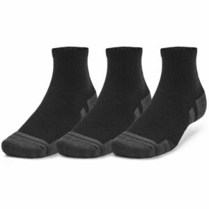 Under Armour PERFORMANCE TECH 3PK QTR Șosete unisex, negru, mărime imagine