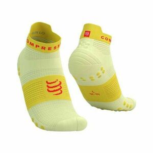 Compressport PRO RACING SOCKS V4.0 RUN Șosete alergare, galben, mărime imagine