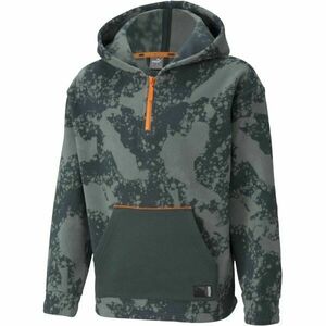 Puma ALPHA HOLIDAY HALF-ZIP PF B Hanorac pentru băieți, verde închis, mărime imagine