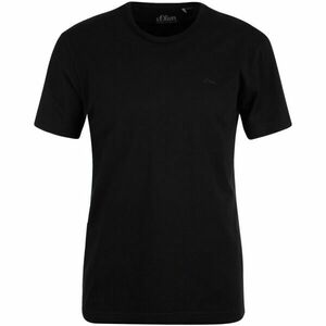 s.Oliver RL T-SHIRT SS NOOS Tricou pentru bărbați, negru, mărime imagine