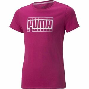 Puma ALPHA TEE G Tricou fete, roz, mărime imagine