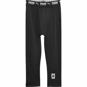 Puma HOOPS TEAM 3/4 TIGHT BASELAYER Colanți baschet, negru, mărime imagine