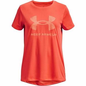 Under Armour TECH SOLID PRINT FILL BL SSC Tricou pentru fete, portocaliu, mărime imagine