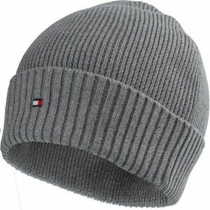 Tommy Hilfiger ESSENTIAL FLAG BEANIE Căciulă de iarnă bărbați, gri, mărime imagine