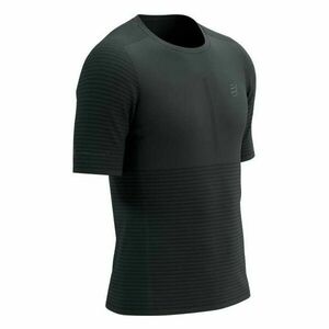 Compressport RACING SS TSHIRT M Tricou de alergare bărbați, negru, mărime imagine