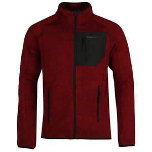 Willard WARIOR Hanorac fleece cu aspect de pulover, vișiniu, mărime imagine