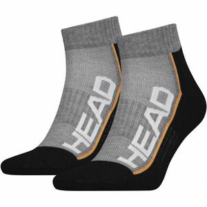 Head PERFORMANCE QUARTER 2PACK Șosete unisex, negru, mărime imagine