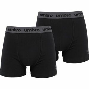 Umbro BOXER SHORT 2 PACK Boxeri bărbați, negru, mărime imagine