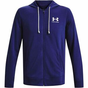 Under Armour RIVAL TERRY LC FZ Hanorac pentru bărbați, albastru, mărime imagine