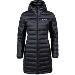 Columbia LAKE 22 DOWN LONG HOODED JACKET Geacă de puf damă, negru, mărime imagine