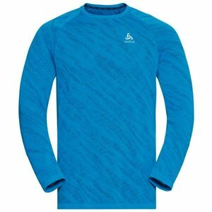 Odlo BLACKCOMB LIGHT ECO BI TOP CREW NECK L/S Tricou funcțional pentru bărbați, albastru, mărime imagine