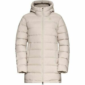 Odlo W ASCENTN-THERMIC HOODED JACKET INSULATED Geacă lungă de puf femei, bej, mărime imagine