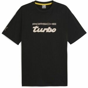 Puma PORSCHE LEGACY ESSENTIALS Tricou pentru bărbați, negru, mărime imagine