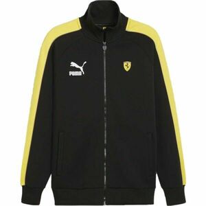 Puma FERRARI RACE ICONIC T7 TRACK JACKET Hanorac de bărbați, negru, mărime imagine