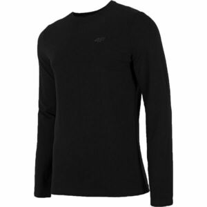 4F MEN´S LONGSLEEVES Tricou bărbați, negru, mărime imagine