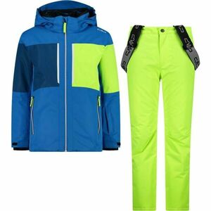 CMP KID SET JACKET AND PANT Costum de schi băieți, neon reflectorizant, mărime imagine