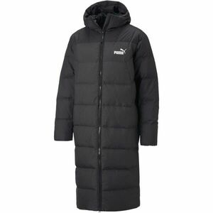 Puma LONG HOODED DOWN COAT Geacă de iarnă bărbați, negru, mărime imagine