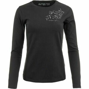 ALPINE PRO DIAWA Tricou damă, negru, mărime imagine