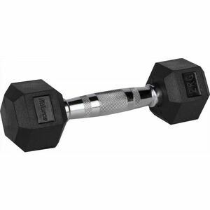 Fitforce FDBB 2KG Ganteră hexagon, argintiu, mărime imagine