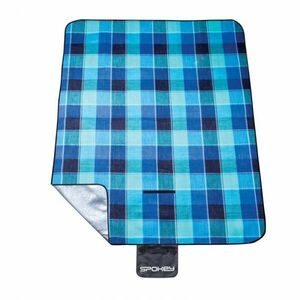 Spokey PICNIC FLANNEL 180X150 Pătură picnic, albastru, mărime imagine