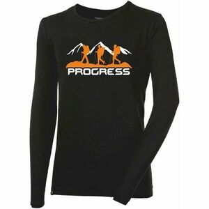 Progress Tricou din bambus pentru bărbați Tricou din bambus pentru bărbați, negru imagine