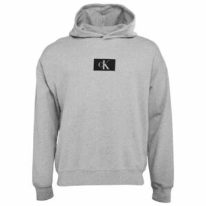 Calvin Klein ´96 TERRY LOUNGE-L/S HOODIE Hanorac pentru bărbați, gri, mărime imagine