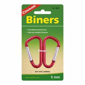 Coghlans Carabiner cu diametrul de 5 x 50 mm 2 buc. imagine