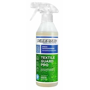 Fibertec Textile Guard Pro, repelent la apă, murdărie și ulei pentru îmbrăcăminte cu membrană și țesături funcționale 500 ml imagine