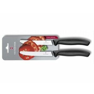 Victorinox set 2 cuțite pentru roșii, negru imagine