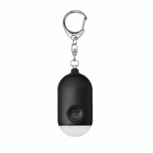 W&G SHIELD SOS alarmă personală impermeabilă cu lumină LED și buton de declanșare, negru imagine