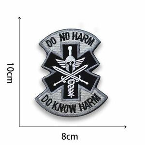 WARAGOD Patch brodat Do No Harm Totem Vintage Legion Symbol 05 imagine