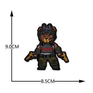 WARAGOD Patch brodat Tactical Bear imagine