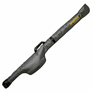 Husa Sportex Single Carp Rod Holdall 12", Grey, 1 Lanseta + 1 Mulineta, 195cm imagine