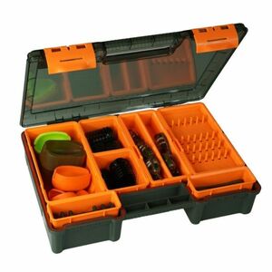 Cutie Jaxon S-Line Multi Feeder Box, Orange, 35x25x8cm imagine