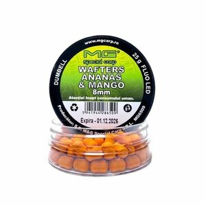 Wafters Mg Special Carp Dumbell LED 8mm, 25g (Aroma: Scopex) imagine