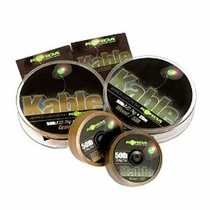 Fir leader pentru monturi 50 lb 25m Korda imagine