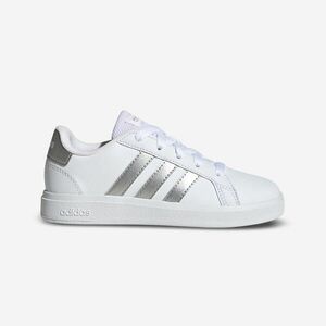 Încălțăminte șireturi Educație fizică ADIDAS GRAND COURT Alb Copii imagine