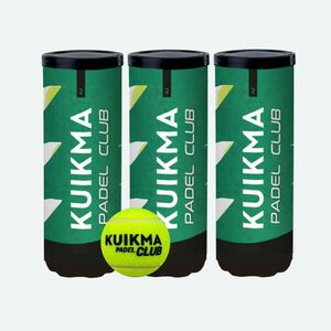 Set 3 Tuburi x 3 Mingi Padel - Kuikma PB Club imagine