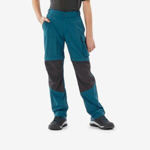 Pantalon Modulabil Drumeție MH500 Albastru Copii 7-15 ani imagine