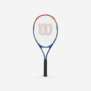 Rachetă de tenis, adult, începător, aluminiu, Wilson Impact albastru-roșu. imagine