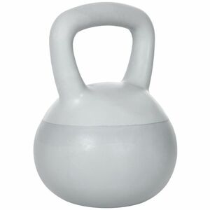 SPORTNOW Kettlebell 10 kg cu Maner Larg pentru Antrenamente de Rezistență Negru | Aosom Romania imagine