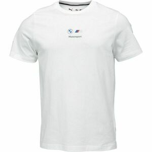 Puma BMW M MOTORSPORT MMS GRAPHIC TEE Tricou pentru bărbați, alb, mărime imagine