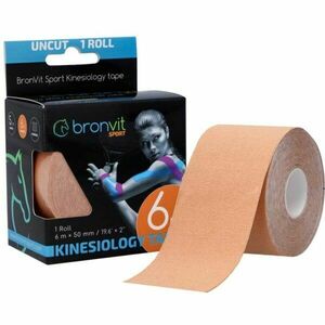 BronVit SPORT KINESIO TAPE CLASSIC Bandă kinesiologică, bej, mărime imagine